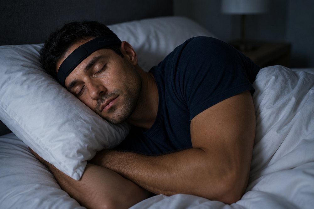 At-home sleep study with the Nexus headband